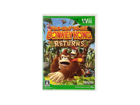 WII Donkey Kong Country Returns(JPN Ver)