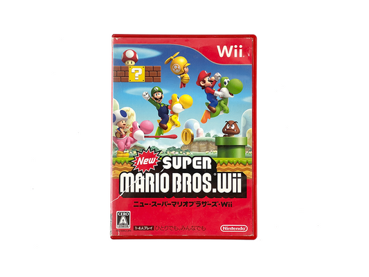 WII New Super Mario Bros. Wii (JPN Ver)