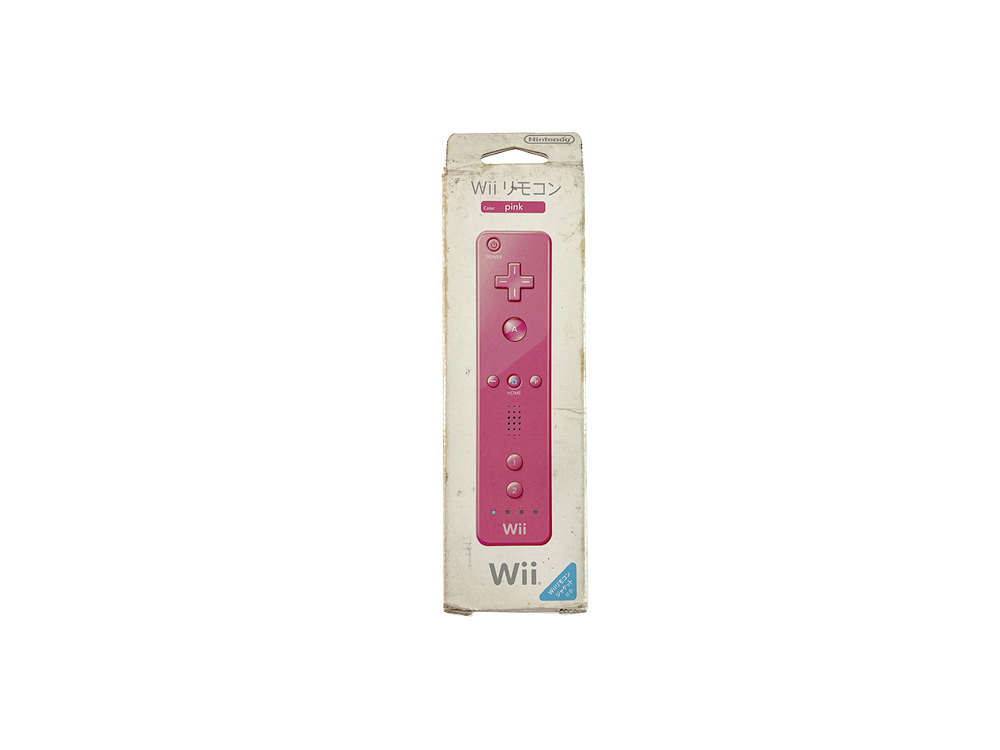 Nintendo Wii Remote Motion Controller PINK (JPN Ver)