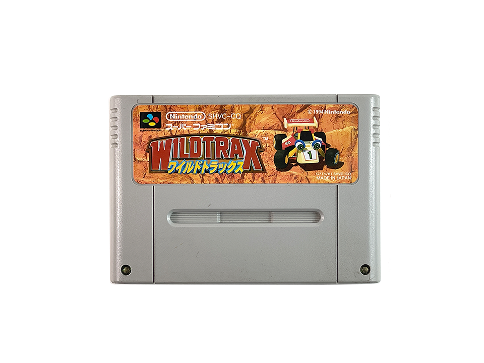 SFC Wild Trax/ Stunt Race FX (JPN Ver, Loose Cartridge)