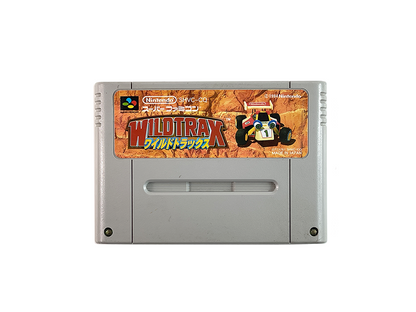 SFC Wild Trax/ Stunt Race FX (JPN Ver, Loose Cartridge)