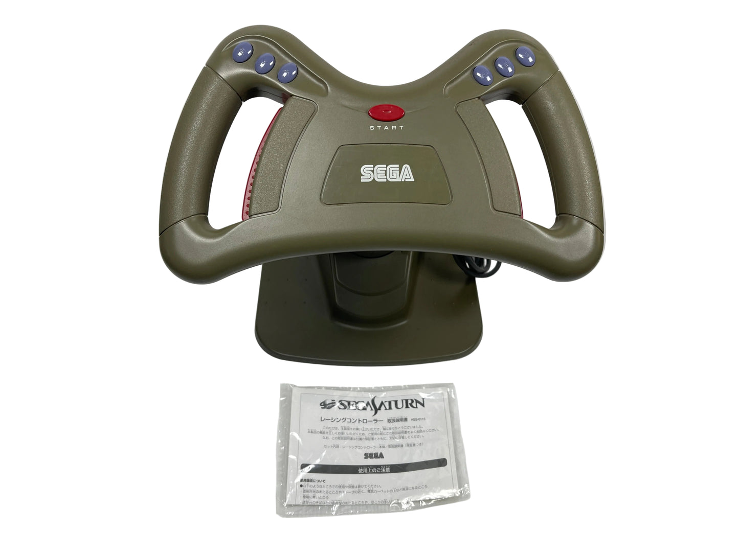 Sega Saturn Racing controller HSS-0115 w/box