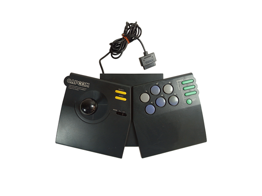CACOM ARCADE STICK CPS FIGHTER-A CPS-A10CA w/ SFC Adapter Mod)