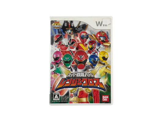 WII Super Sentai Battle: Ranger Cross (JPN Ver)