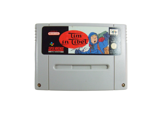SNES Tintin in Tibet (PAL Ver, Loose Cartridge)