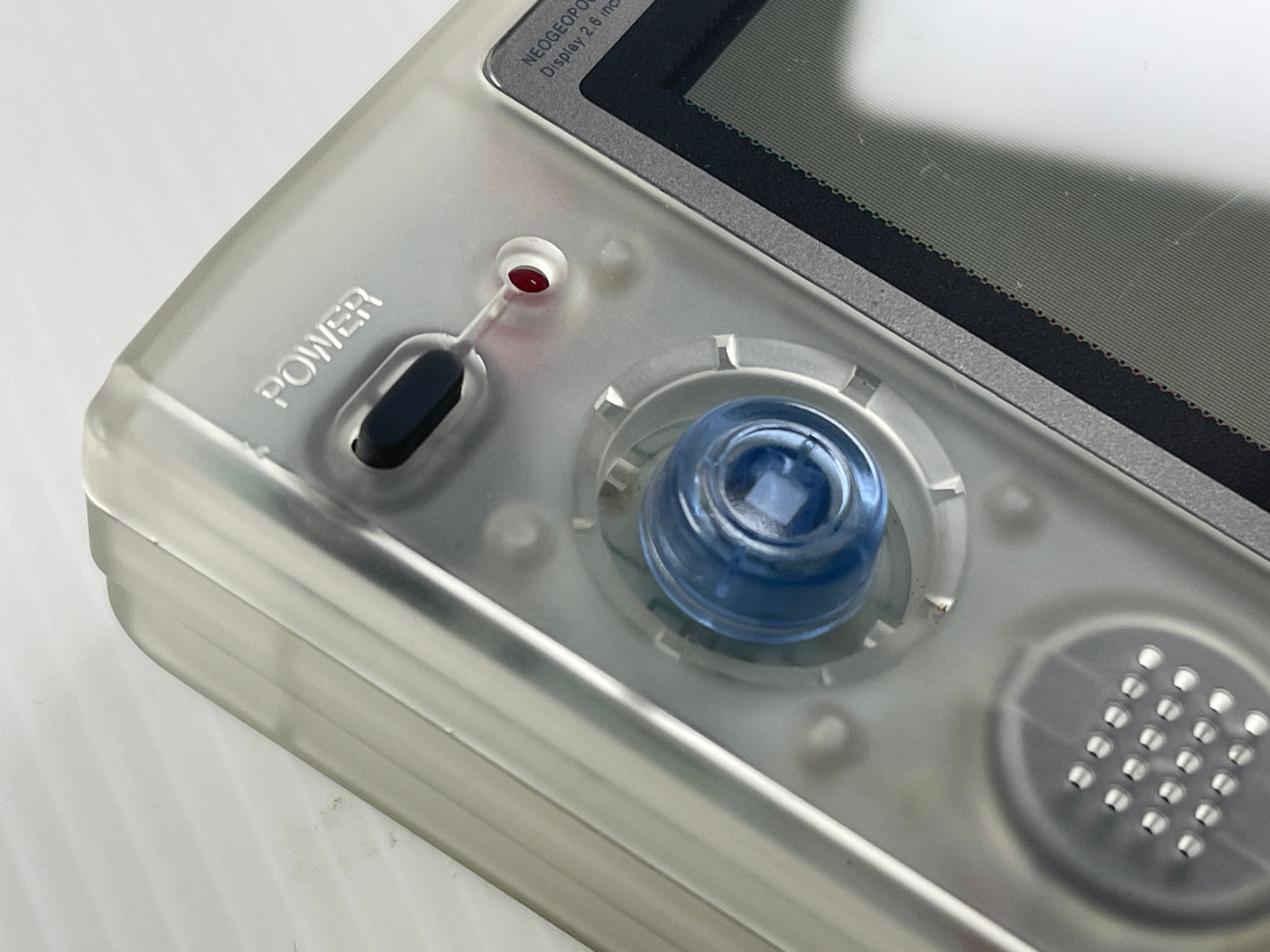 1999 SNK Neo Geo Pocket Color Handheld System (Clear)
