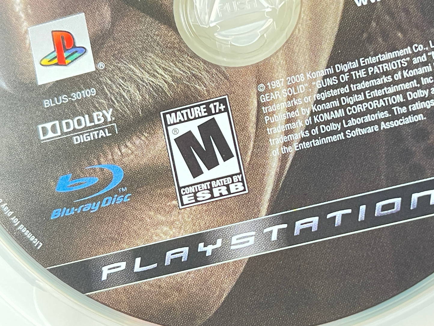 PS3 Metal Gear Solid 4: Guns of the Patriots (US Ver)