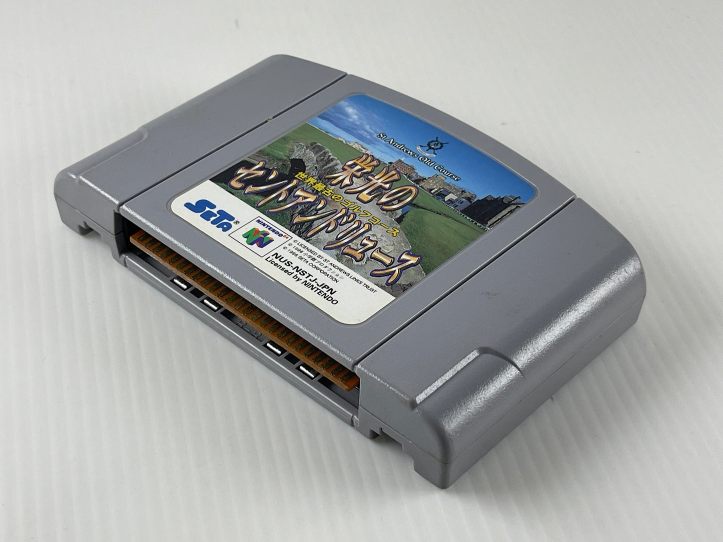 N64 Elkō no Saint Andrews (JPN Ver, Loose Cartridge)