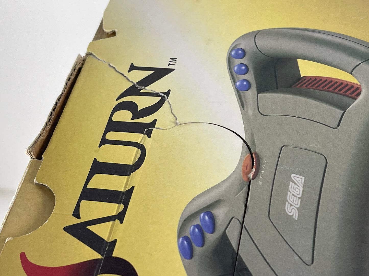 Sega Saturn Racing controller HSS-0115 w/box
