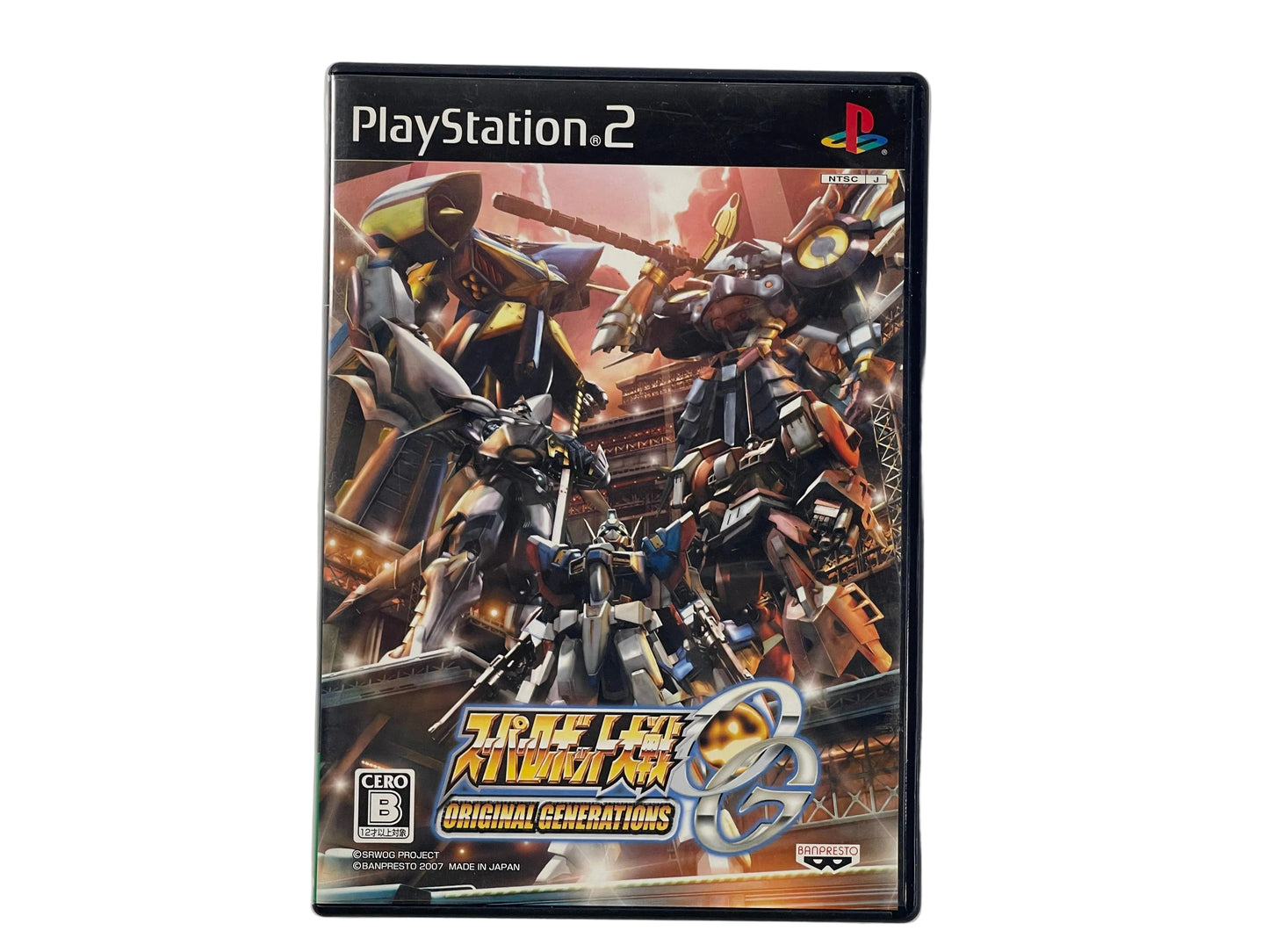 PS2 Super Robot Taisen OG: Original Generations (tactical RPG) (JPN Ver)