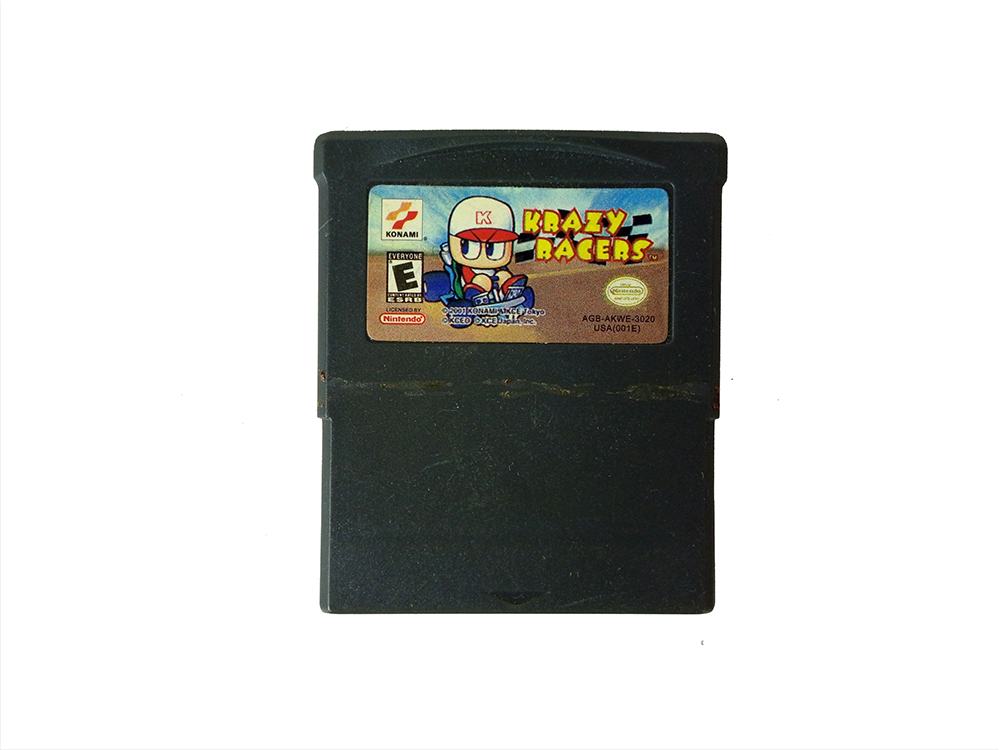 GBA Konami Krazy Racers (Hong Kong Long Cart) (HK Ver, Loose Cartridge)