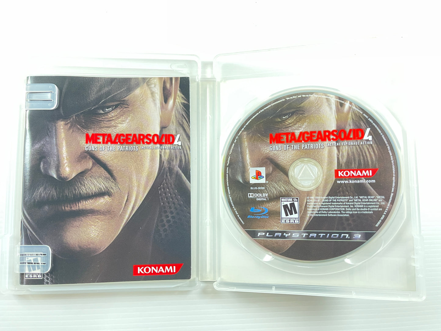 PS3 Metal Gear Solid 4: Guns of the Patriots (US Ver)