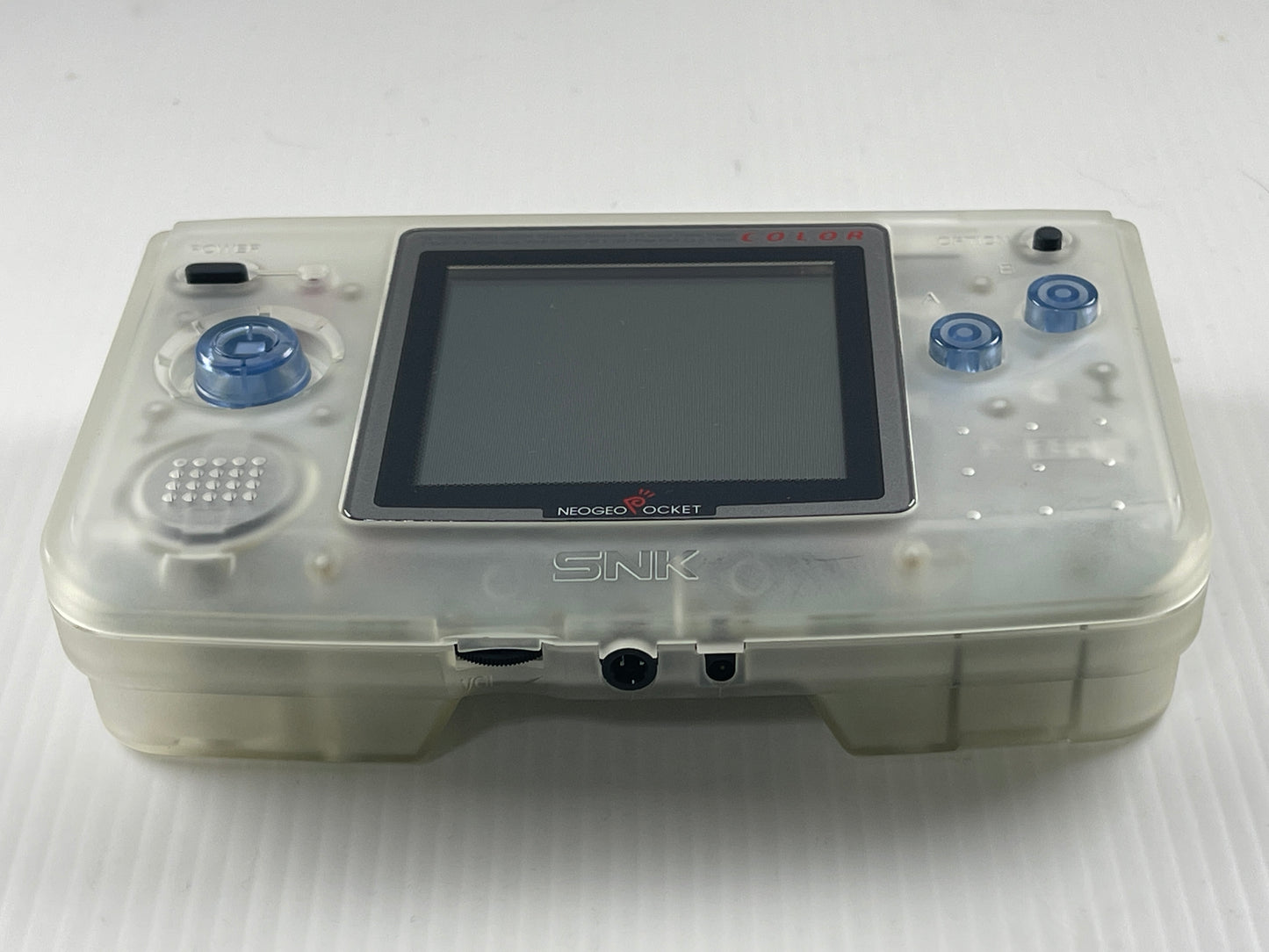 1999 SNK Neo Geo Pocket Color Handheld System (Clear)