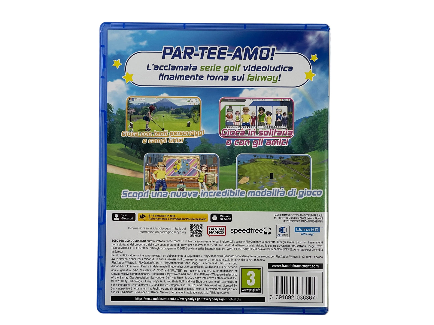 PS5 Everybody's Golf Hot Shots (EU Ver)