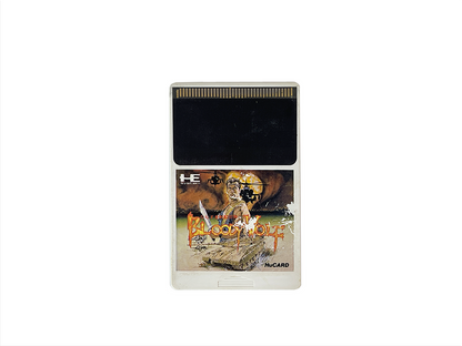 NEC PC Engine Bloody Wolf HuCard Only (JPN Ver)
