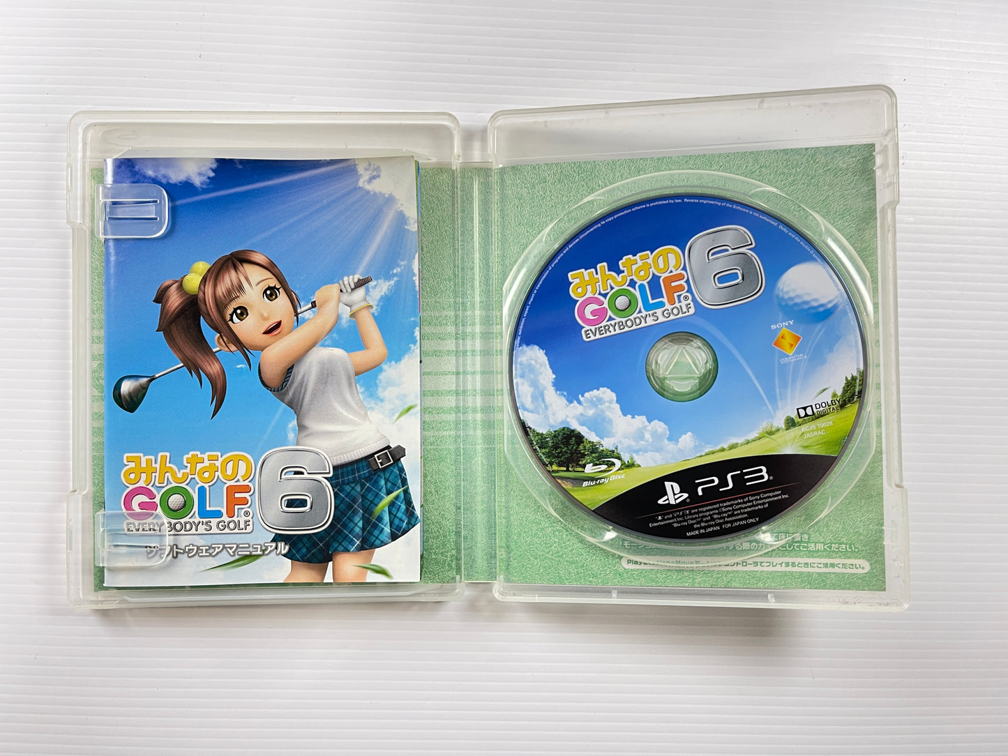 PS3 Minna no Golf 6/ Hot Shot Golf  6 (JPN Ver)