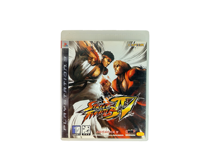 PS3 Street Fighter IV (KOR VER)