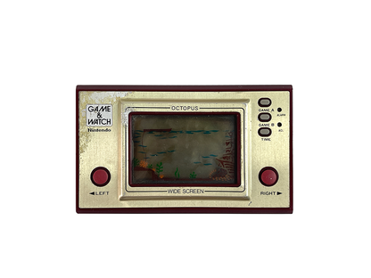 (FOR PARTS) 1981 Nintendo Game and Watch OCTOPUS OC-22