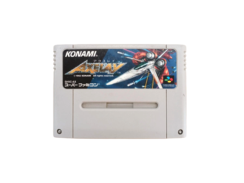 SFC AXELAY (JPN Ver, Loose Cartridge)