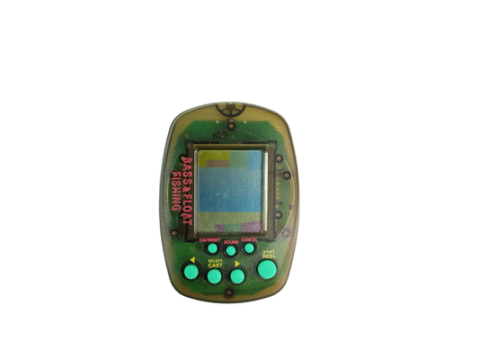 1997 Bandai Bass & Float Fishing LCD Handheld