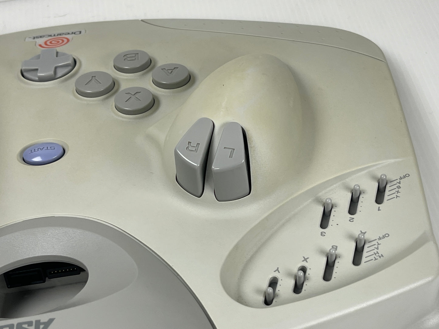 Sega DC ASCII Mission Stick ASC-1305MS (flight simulator controller, JPN Ver)