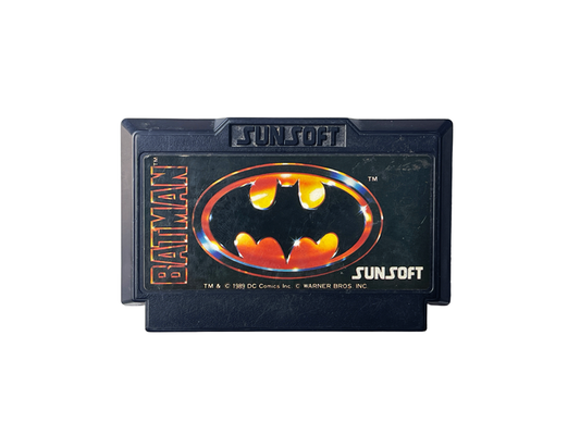 Nintendo Famicom 1989 SUNSOFT BATMAN Cart (JPN Ver, Loose Cartridge)