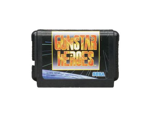 MD Gunstar Heroes (JPN VER, Loose Cartridge)