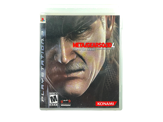 PS3 Metal Gear Solid 4: Guns of the Patriots (US Ver)