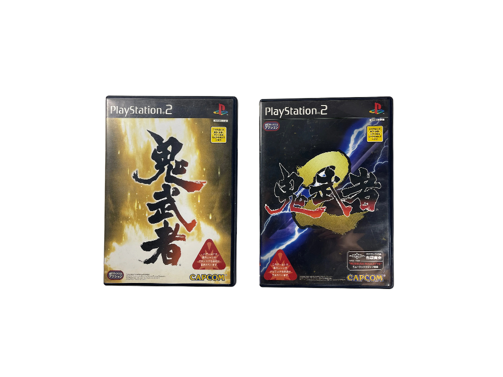 Lots of PS2 Onimusha 1 & 2 (JPN version)