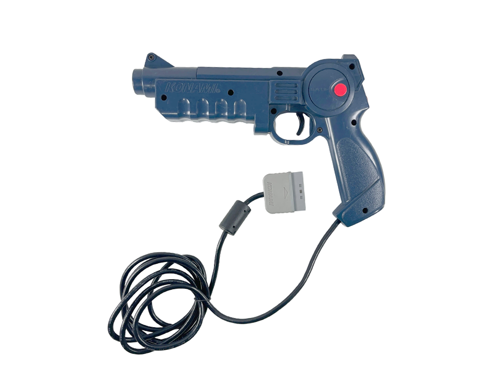 PS1 Konami Hyper Blaster Light Gun RUD12