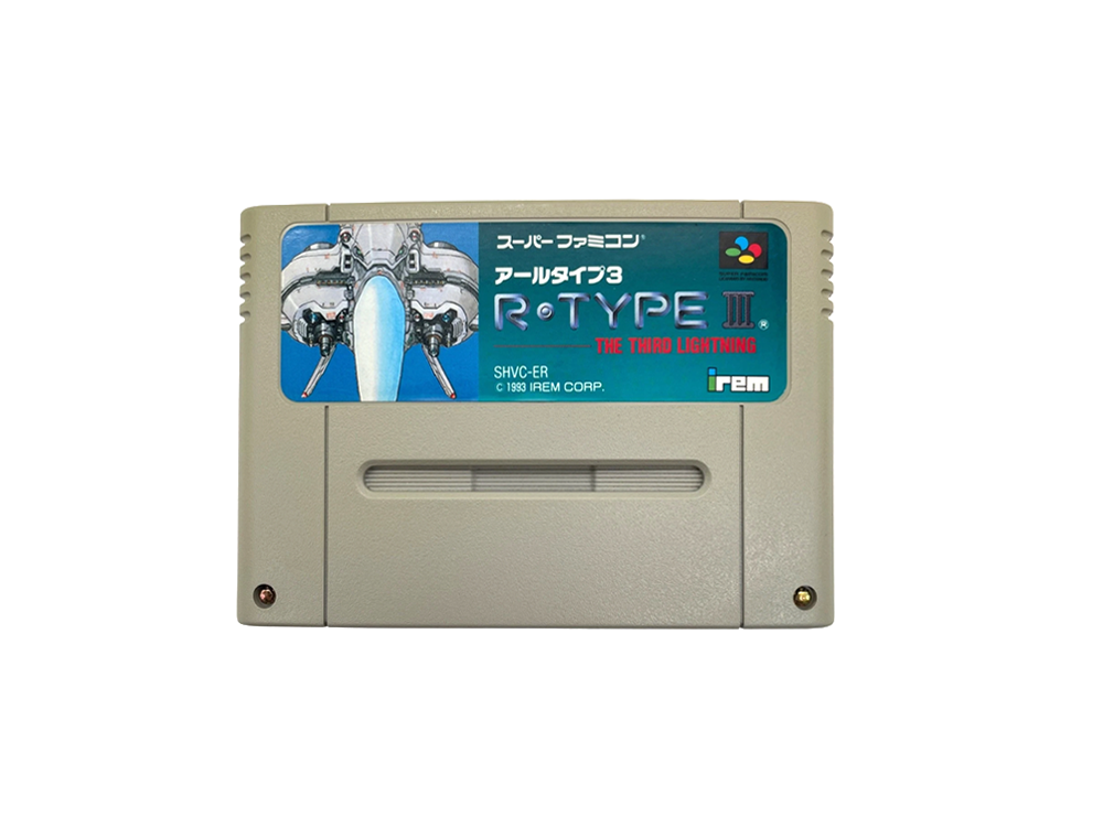 SFC R-Type III: The Third Lightning (JPN Ver, Loose Cartridge)