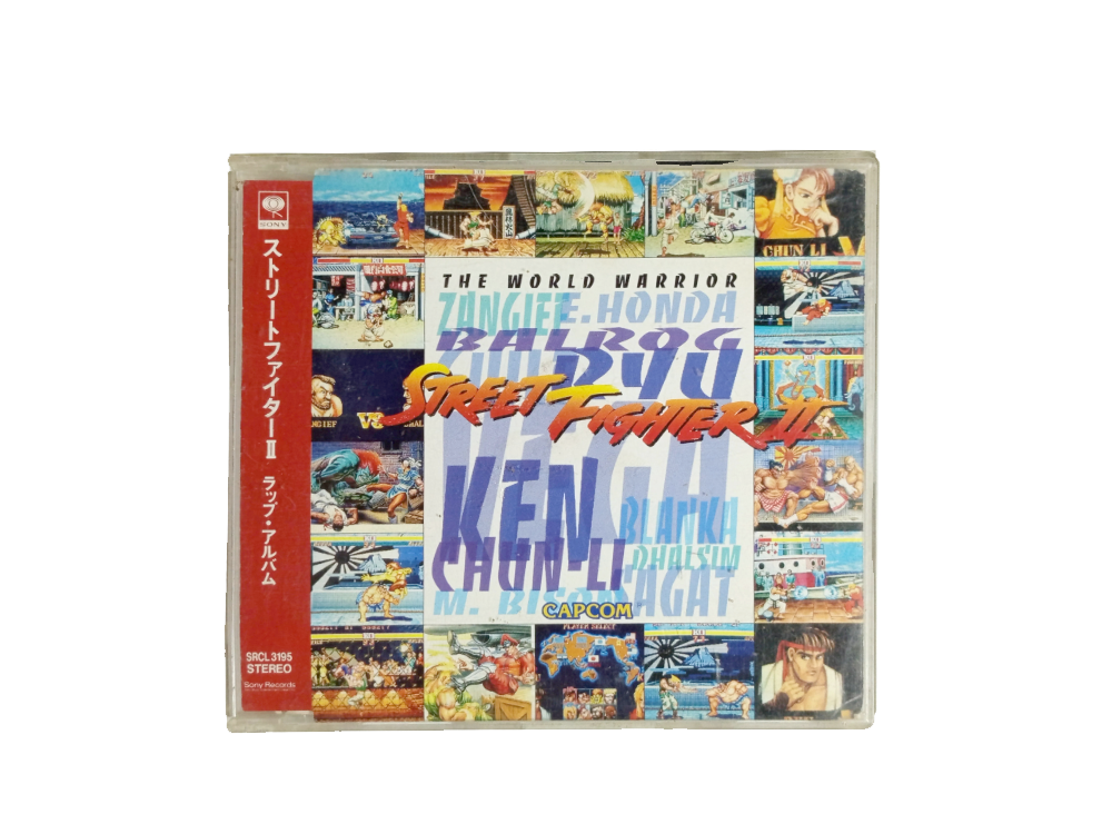 OST Capcom "The World Warrior: Street Fighter II" rap album