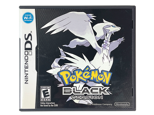 NDS POKEMON Black Version (Completed, Authentic US Ver)