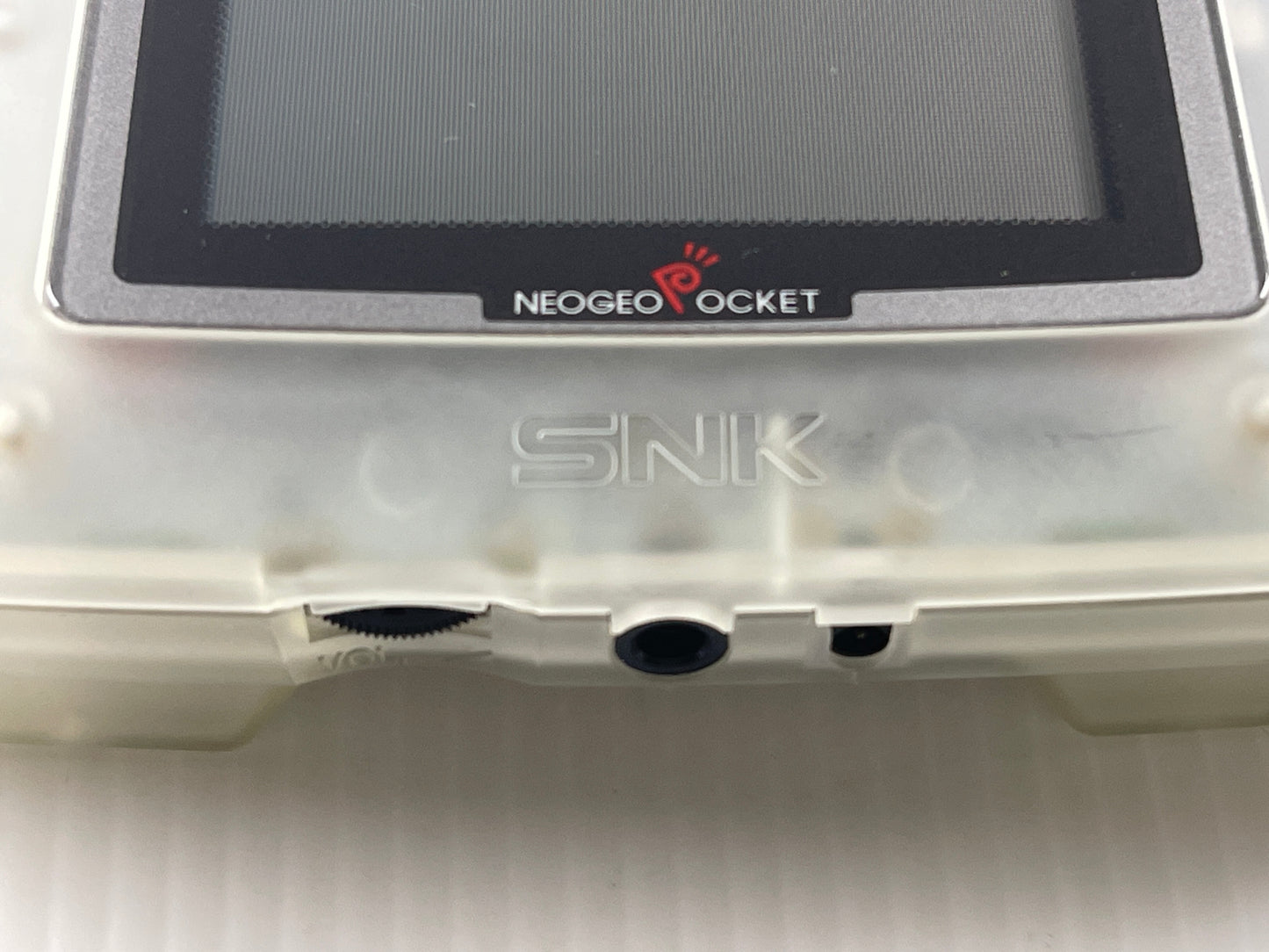 1999 SNK Neo Geo Pocket Color Handheld System (Clear)