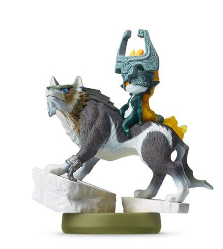 Nintendo amiibo Wolf Link and Midna (The Legend of Zelda: Twilight Princess)
