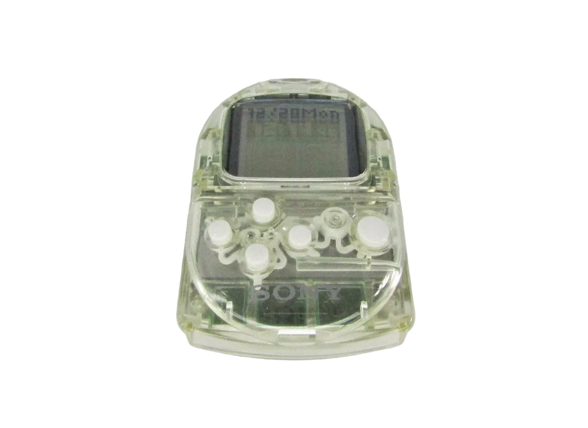 Sony PS1 1999 PocketStation Memory Card (Clear, JPN Ver)