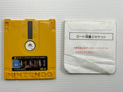 Nintendo Famicom Disk System ALENS/ ALIEN 2 (NEW Physics Home-brew, JPN Ver)