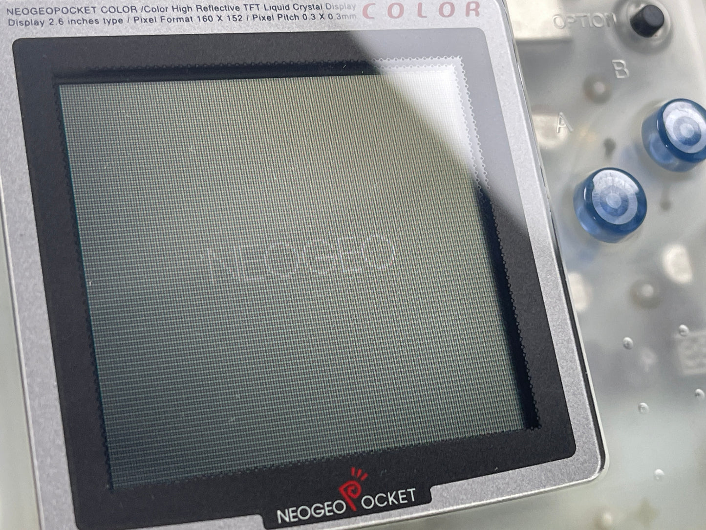 1999 SNK Neo Geo Pocket Color Handheld System (Clear)