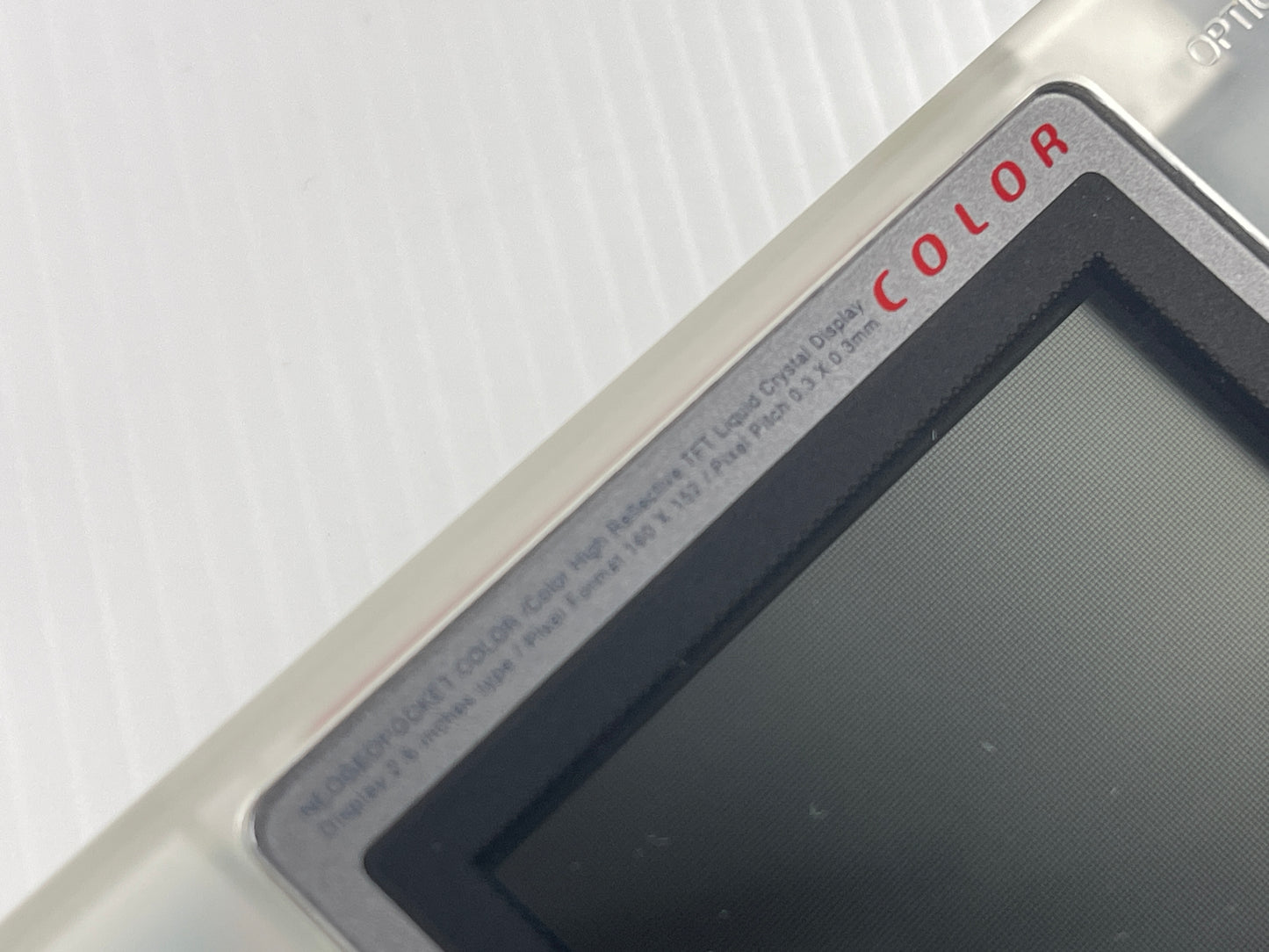 1999 SNK Neo Geo Pocket Color Handheld System (Clear)
