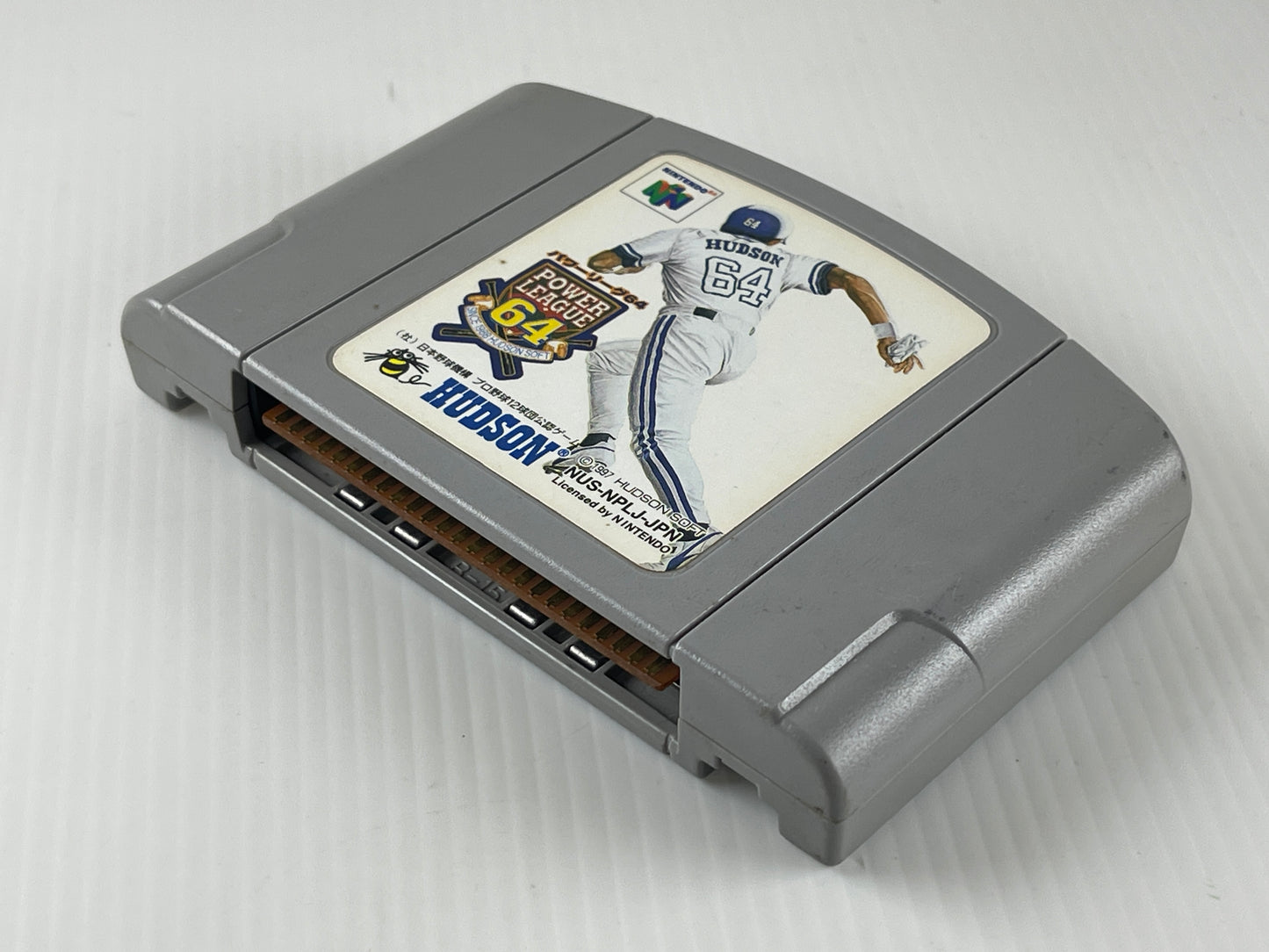 N64 Power League 64 (JPN Ver, Loose Cartridge)