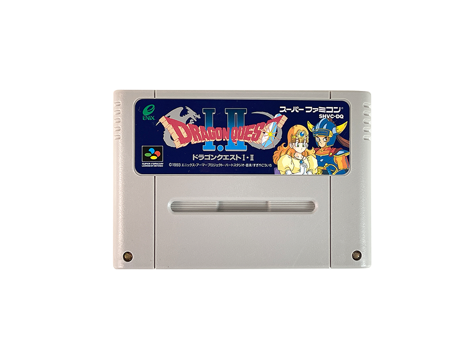 SFC Dragon Quest I & II (JPN Ver, Loose Cartridge)