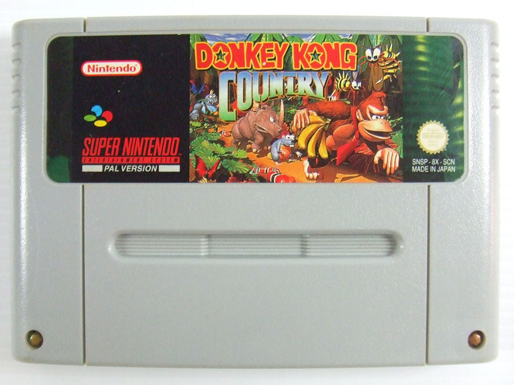 SNES DONKEY KONG COUNTRY (PAL Ver, Loose Cartridge)