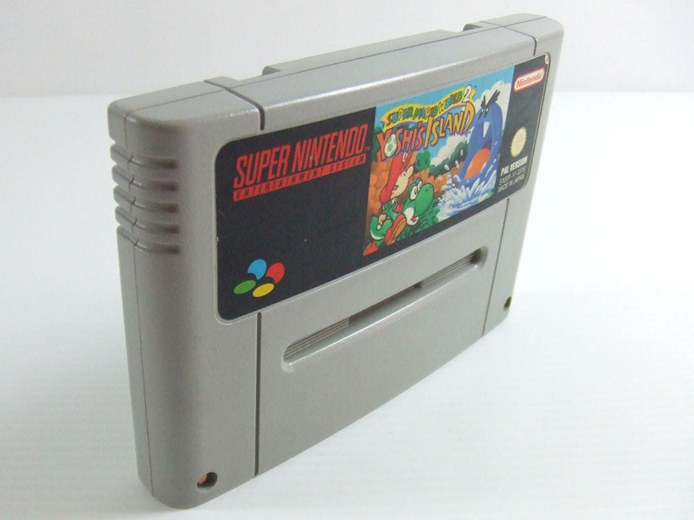 SNES SUPER MARIO WORLD 2 YOSHI'S ISLAND (PAL Ver, Loose Cartridge)