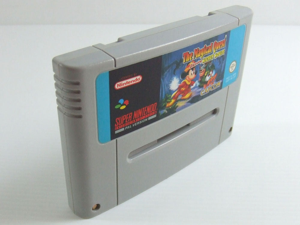 SNES THE MAGICAL QUEST STARRING MICKEY MOUSE (PAL Ver, Loose Cartridge)