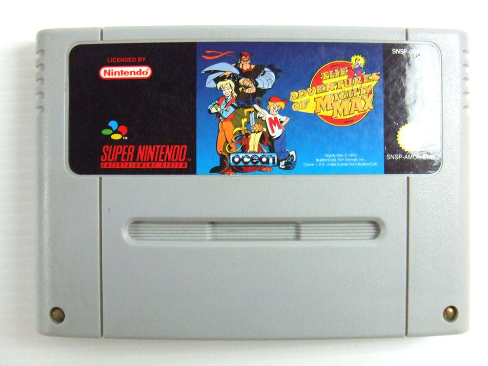SNES The Adventures of Mighty Max (EUR Ver, Loose Cartridge)