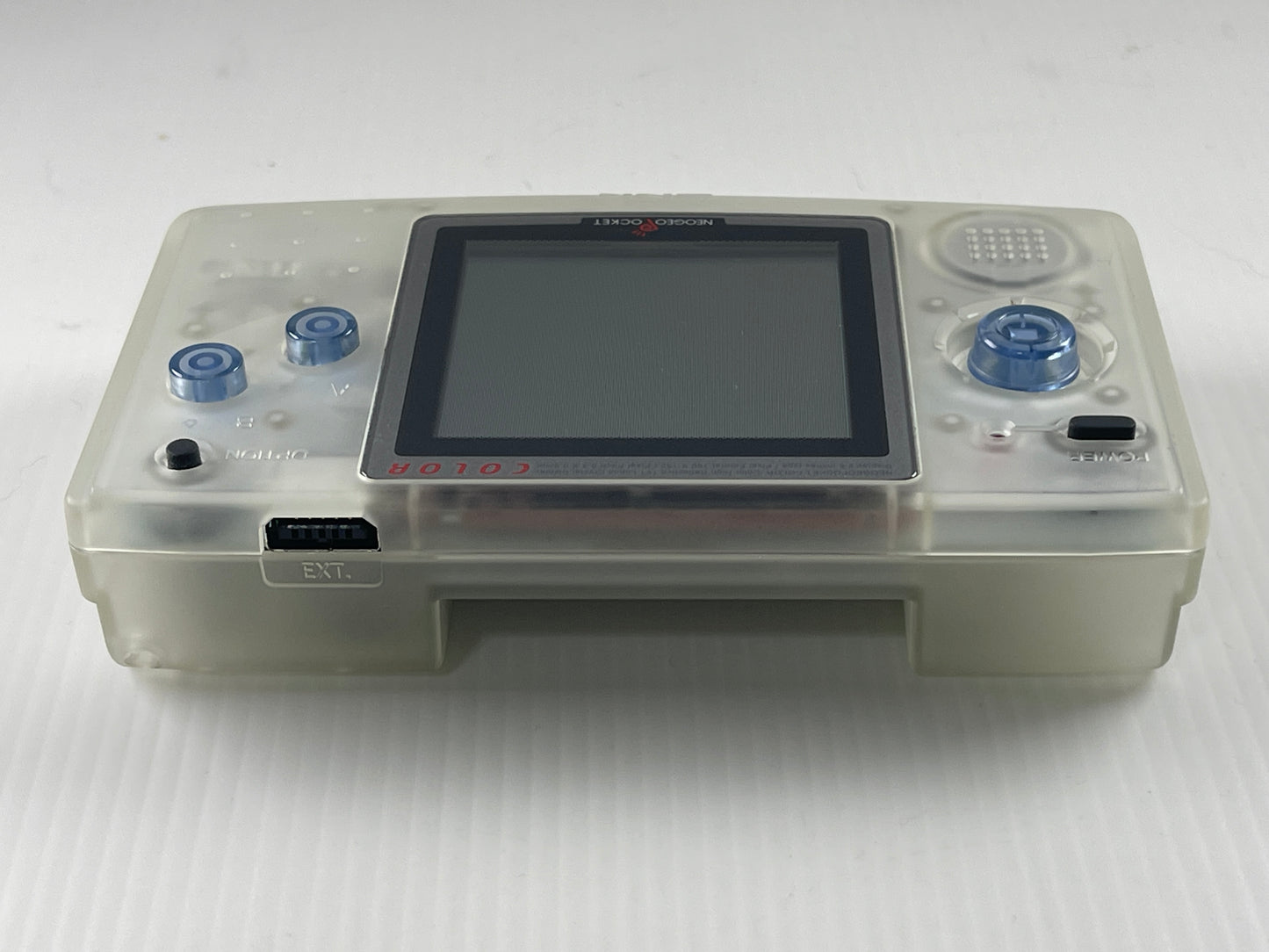 1999 SNK Neo Geo Pocket Color Handheld System (Clear)