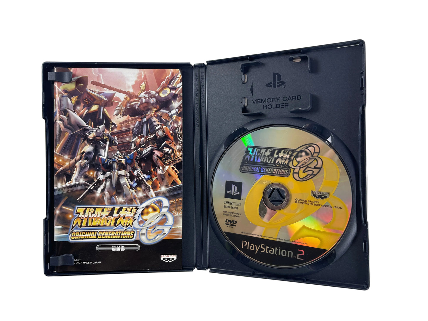 PS2 Super Robot Taisen OG: Original Generations (tactical RPG) (JPN Ver)
