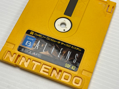 Nintendo Famicom Disk System ALENS/ ALIEN 2 (NEW Physics Home-brew, JPN Ver)