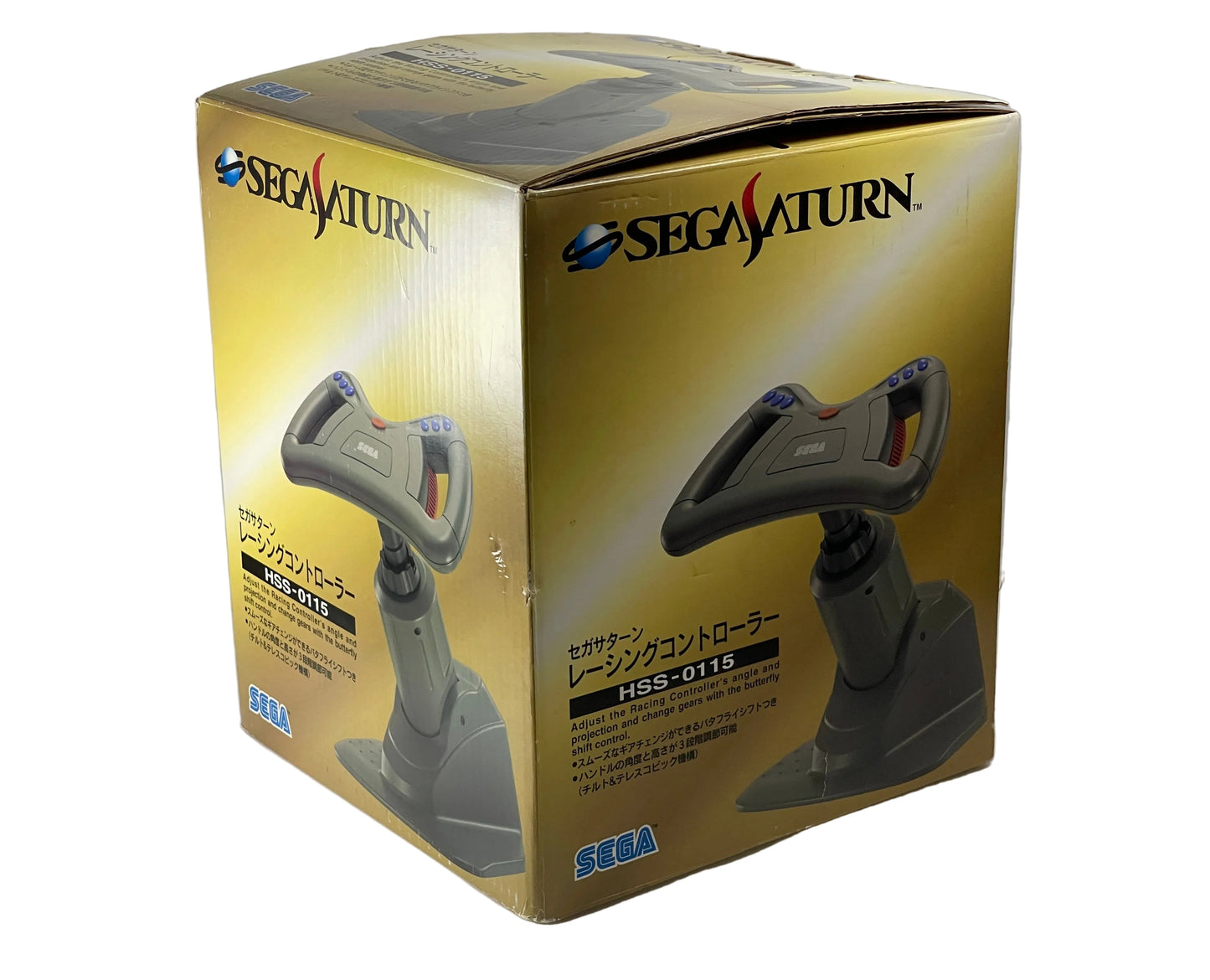 Sega Saturn Racing controller HSS-0115 w/box