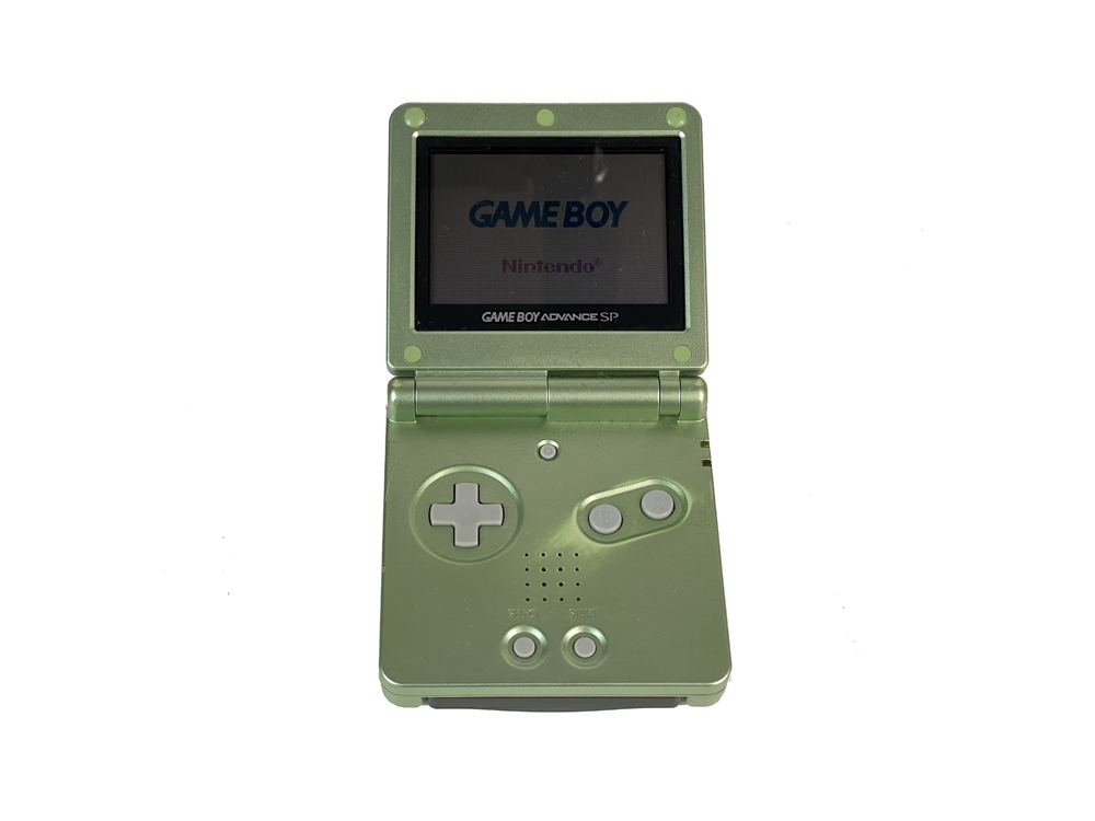 Nintendo Gameboy Advance SP AGS-001 Green XJH15141555 (Dim screen)